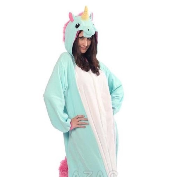 Light blue unicorn kigurumi/onesie - Picture 1 of 5